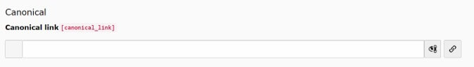 Canonical Tag in TYPO3 setzen