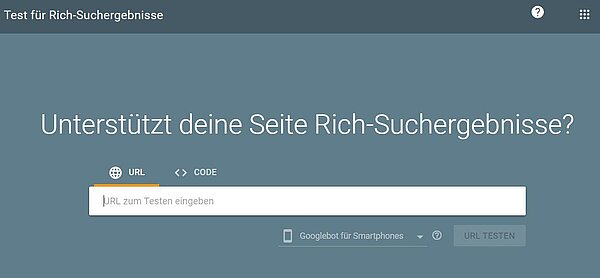 Test der Daten