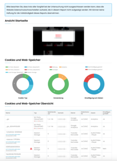 Screenshot aus  PDF-Datenschutzaudit Seite 2