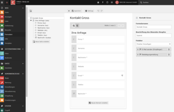 Formulareditor in TYPO3