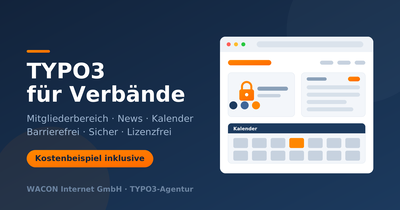 Teaser Preisbeispiel für Verbandswebsite