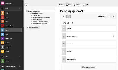 Formulare in TYPO3