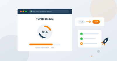 Illustration zu TYPO3 Update